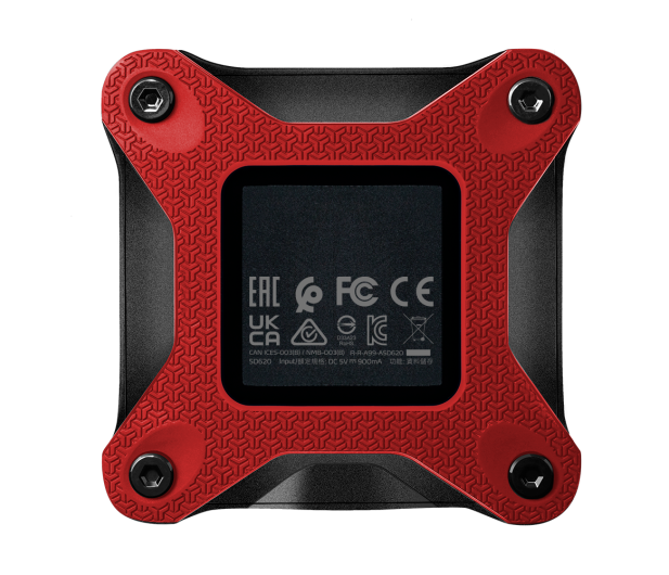 ADATA SSD External SD620 1TB U3.2A Gen2 520/460 MB/s Czerwony - 1195173 - zdjęcie 7